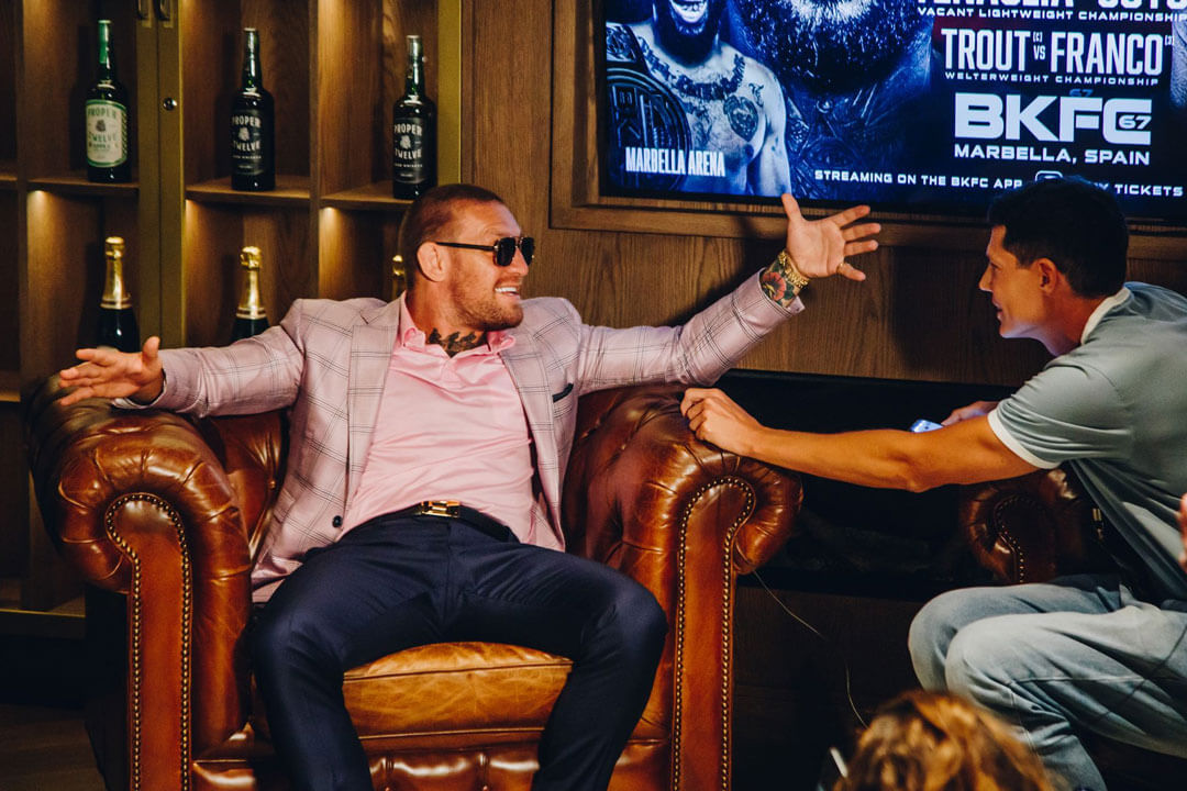 Conor McGregor Thrills Crowds at The Clubhouse by Sala