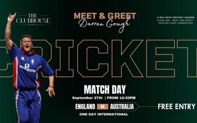 Cricket Legend Darren Gough at The Clubhouse Marbella