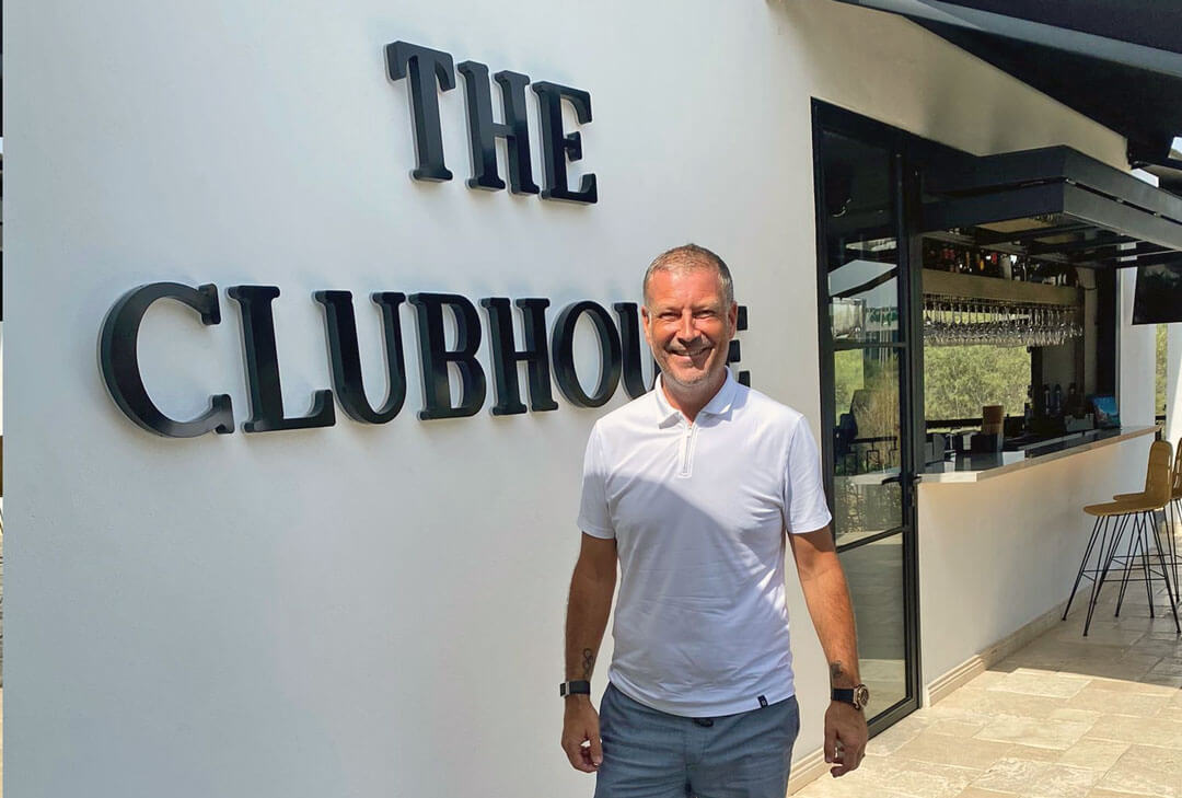 Mark Clattenburg Kicks Back at The Clubhouse Marbella