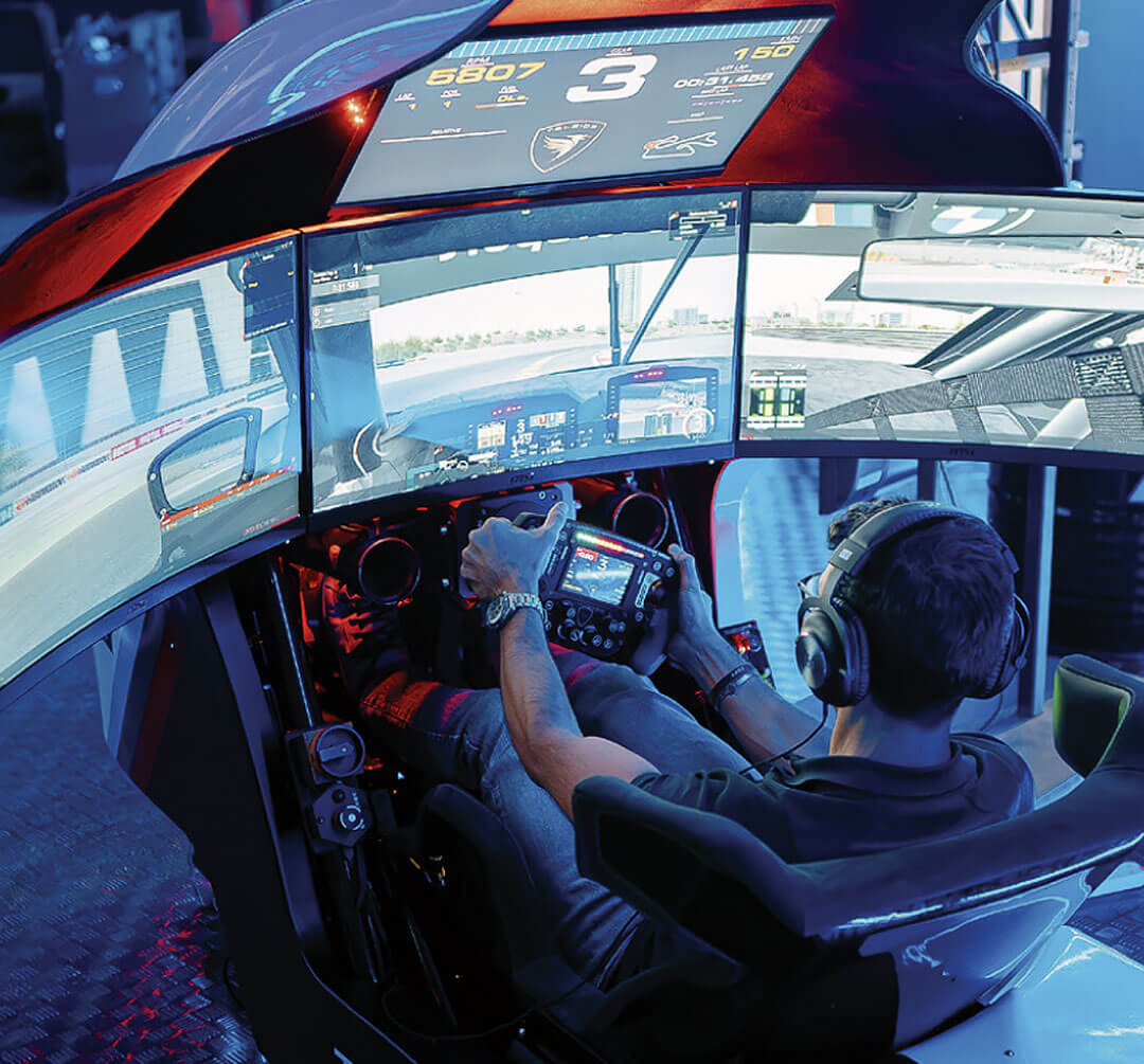 Motor Racing Sims at The Clubhouse